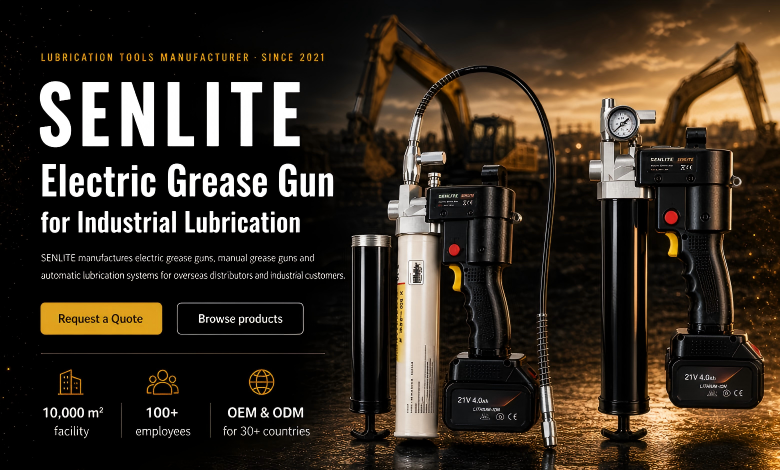 What Is an Electric Grease Gun and How Does It Work? A Complete Guide