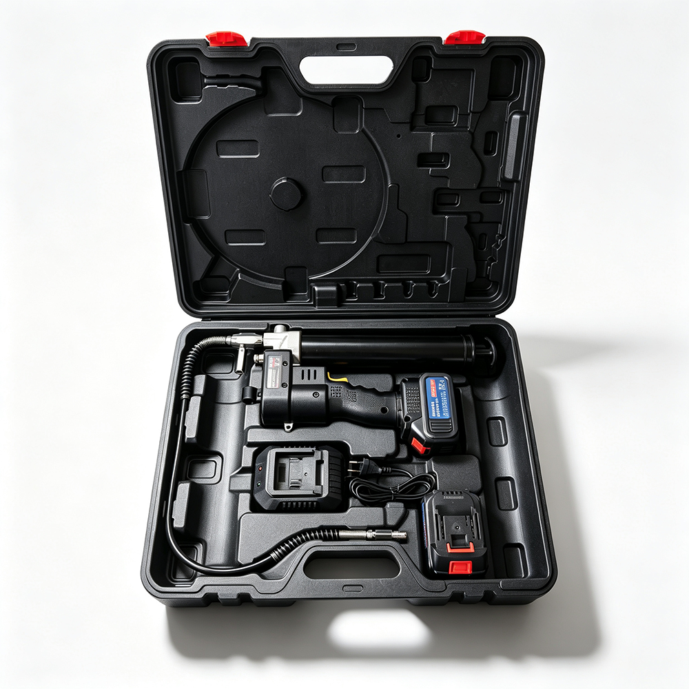 SENLITE SLT2100 cordless electric grease gun full kit carry case