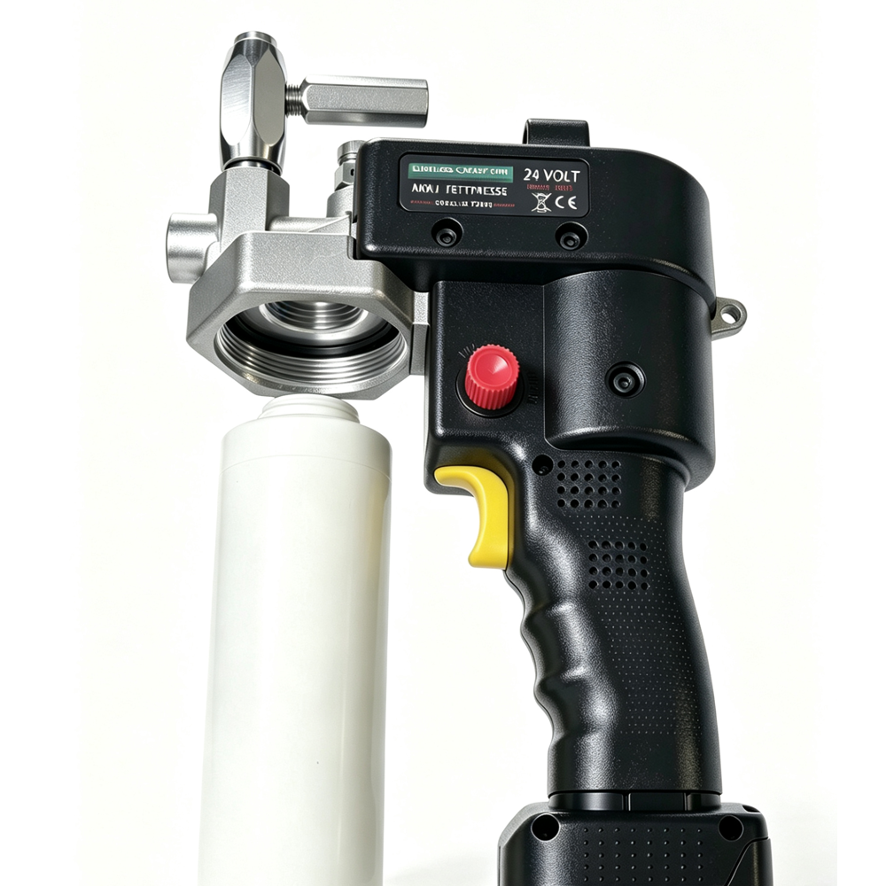 SENLITE SLT2400 cordless electric grease gun with cartridge threaded head