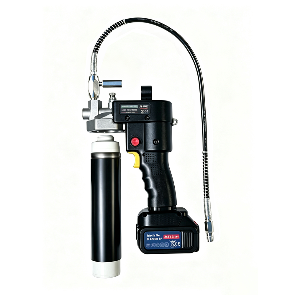 24V 10000 PSI Electric Grease Gun for Threaded Cartridges – SLT2400