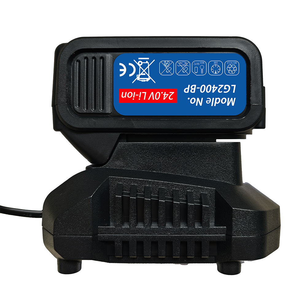 SENLITE SLT2400 cordless electric grease gun li ion battery on charger