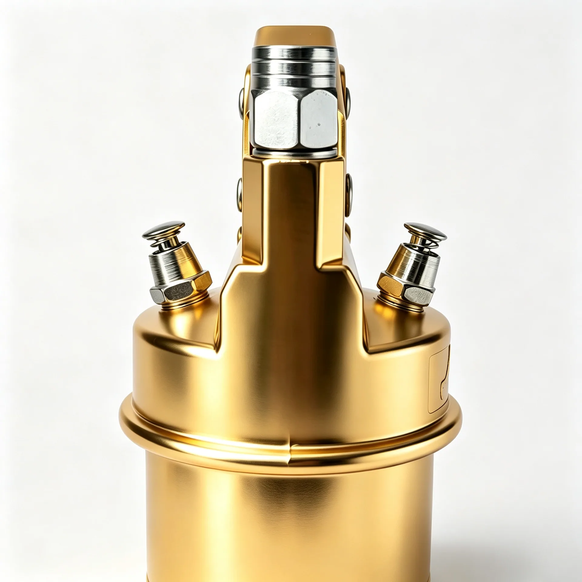SENLITE 900cc Dual Piston Lever Action Manual Grease Gun cordless electric grease gun gold pump head detail