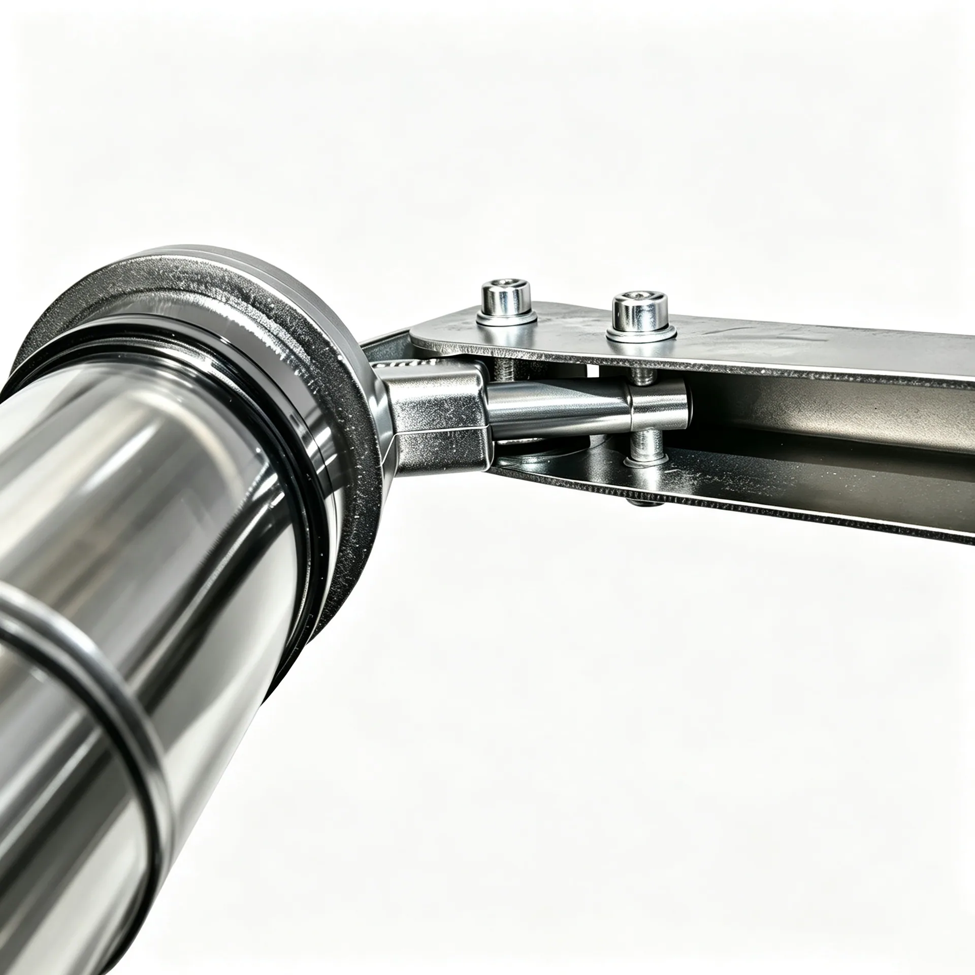 SENLITE 900cc Clear Barrel Heavy-Duty Lever Action Grease Gun cordless electric grease gun lever joint detail