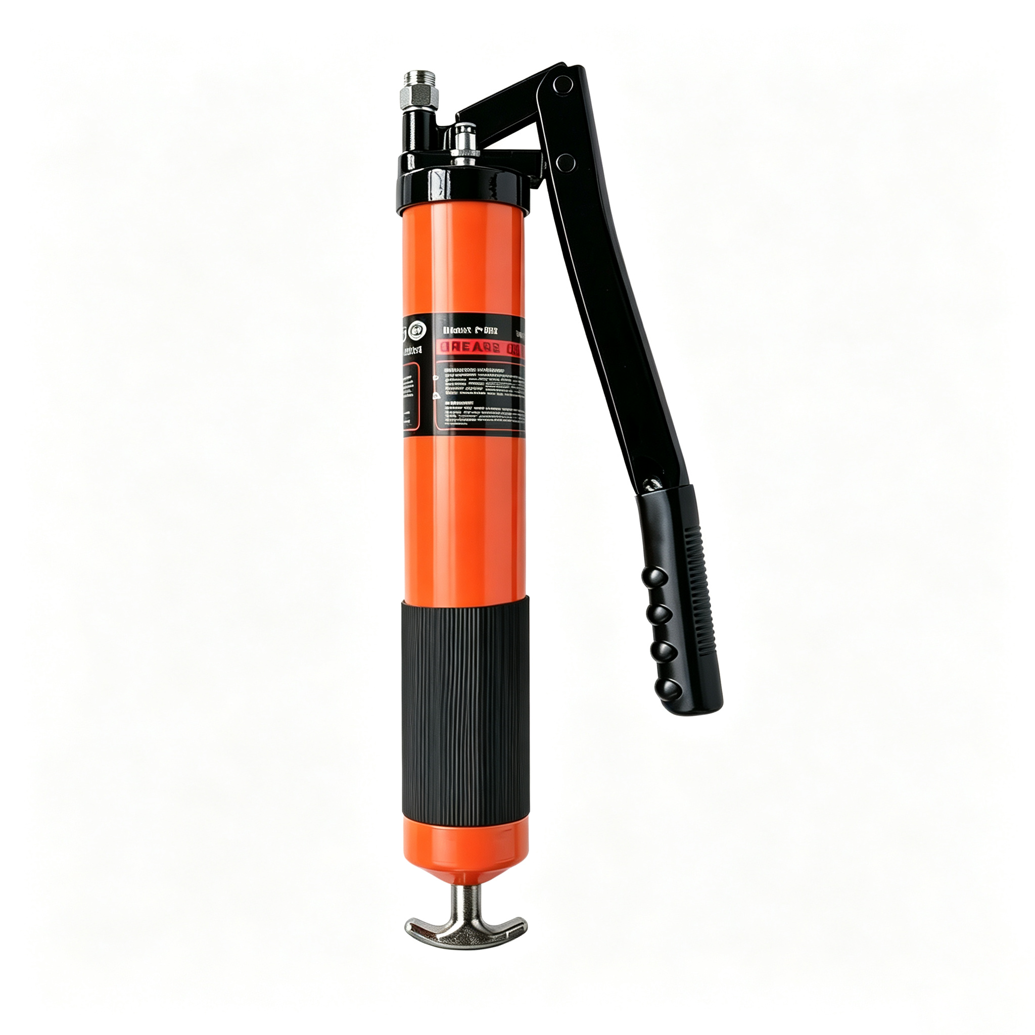 600cc Dual Piston Lever Action Grease Gun with Non-Slip Grip
