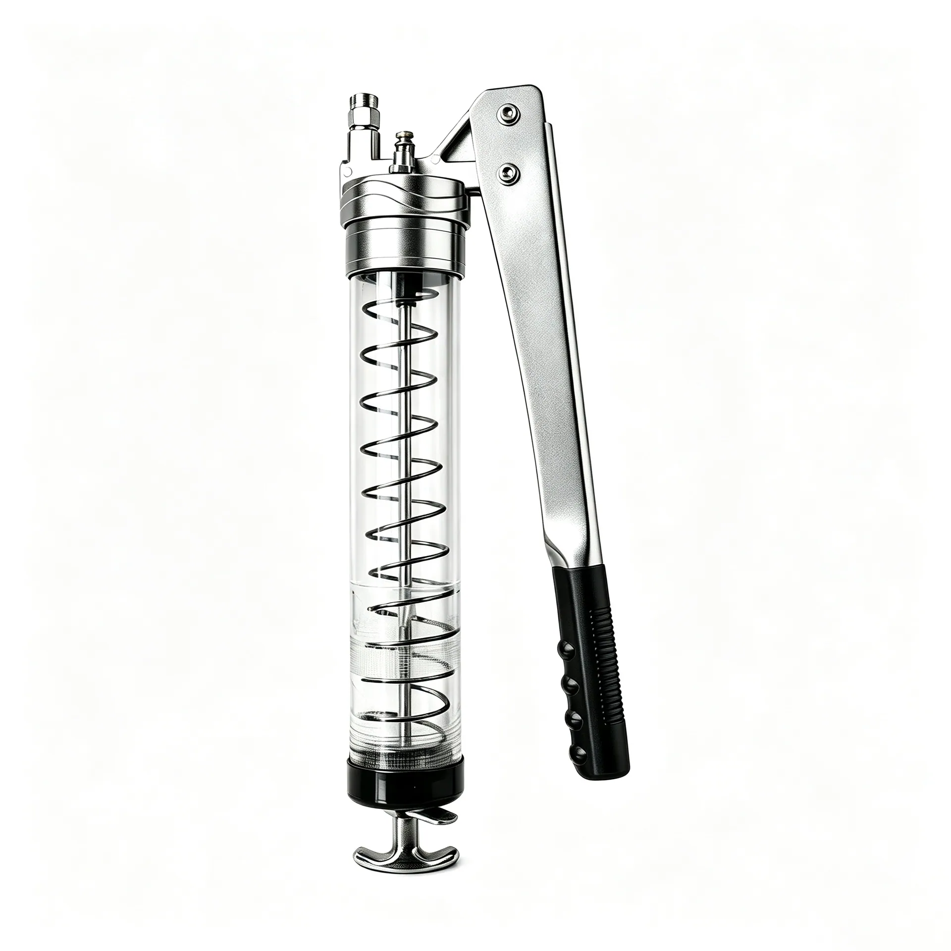 900cc Clear Barrel Heavy-Duty Lever Action Grease Gun